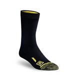 6" Black Duty Socks