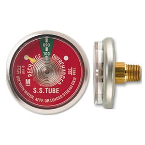 Amerex 17420, Pressure Gauge Water Based Fire Extinguishers