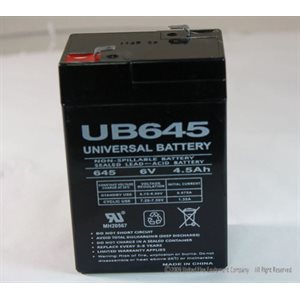 Battery, 6v 4.5a