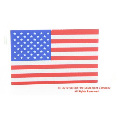 US flag, 2 in flat